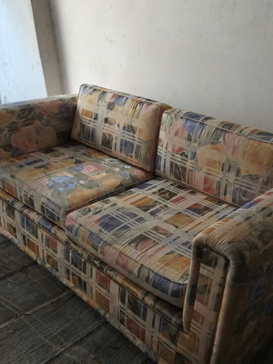 Sofa bed used, 1.85 x 84 x 63 cm