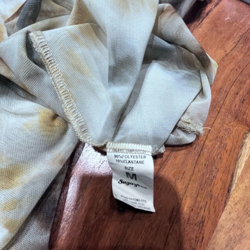 SugarFree dress transparent new, size S