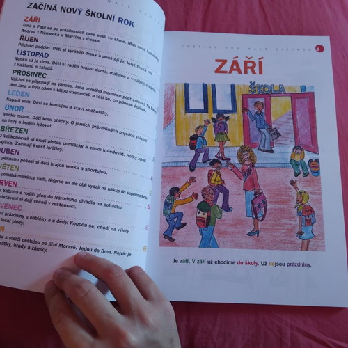 Book for learning Czech new