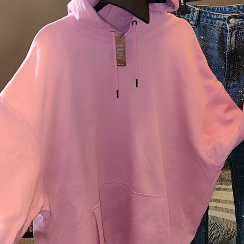 Yourturn hoodie pink new, size 4XL