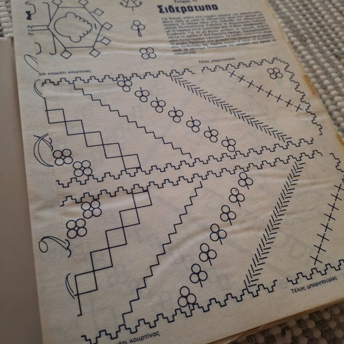 Chryses Velones used 4-volume set with patterns and iron-on templates