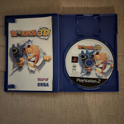 Worms 3D PlayStation 2 used complete