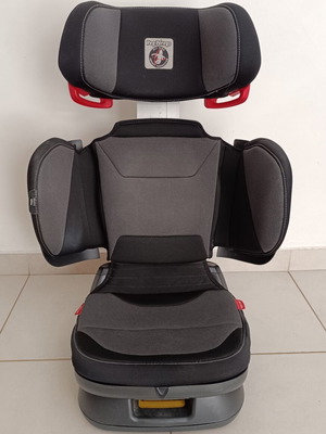 Peg Perego Viaggio 2-3 Flex 15-36 kg used child car seat, Crystal Black