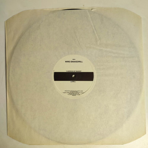 Wire Snakedrill 12" EP 1986 like new, electronic