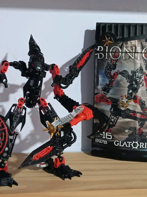 Lego Bionicle Skrall 8978 Glatorian 2009 used