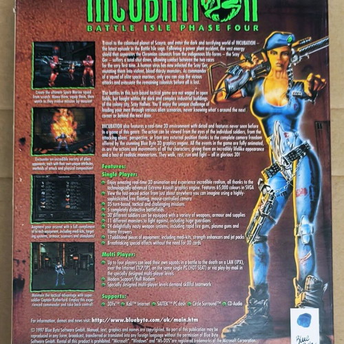 Incubation Battle Isle Phase 4 PC Big Box FR - Jeux vidéo