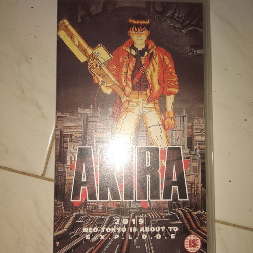 Akira VHS used, English dubbed