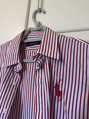 Πουκάμισο Polo Ralph Lauren σαν καινούργιο, κόκκινο, μέγεθος L