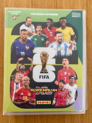 Колекционерски карти Panini FIFA World Cup 2026 като нови