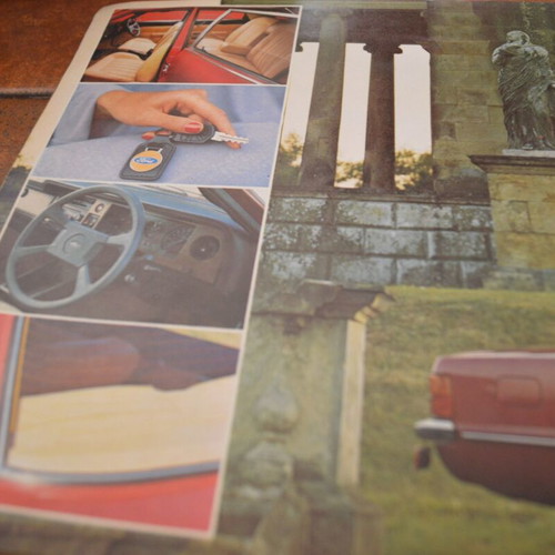 Ford Cortina front page vintage advertising brochure used