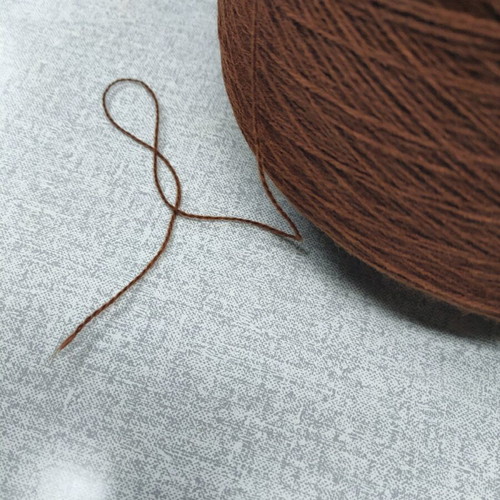 Yarn 2/20 cinnamon new