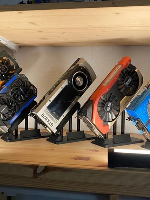 3D Printed Stand for Graphics Cards new
