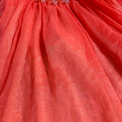 Summer dress new, one size, pink-red