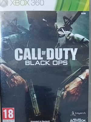 Call of Duty Black Ops 1 Xbox 360 game, German