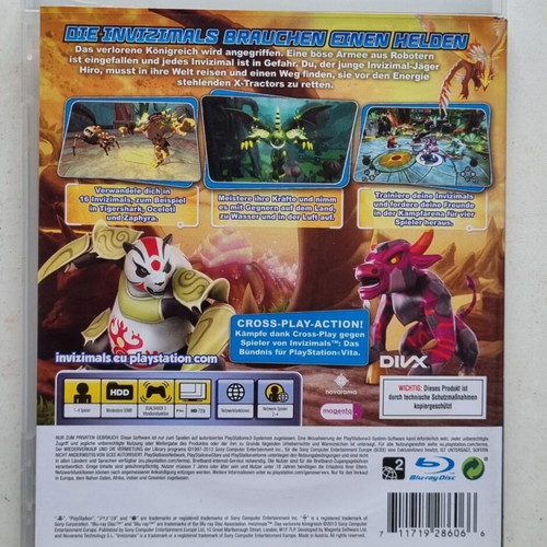 Invizimals PS3 game like new
