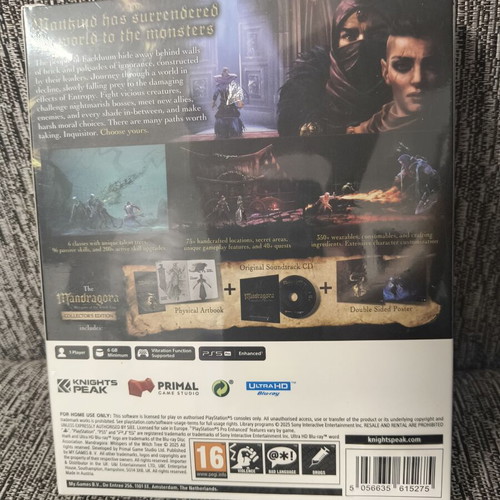 Mandragora Collector's Edition PS5 new, factory sealed