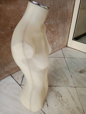 Female bust translucent to light