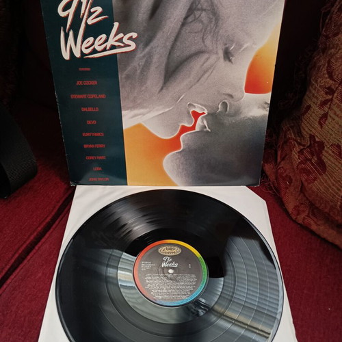 9 1/2 Weeks Soundtrack vinyl like new, Greek edition