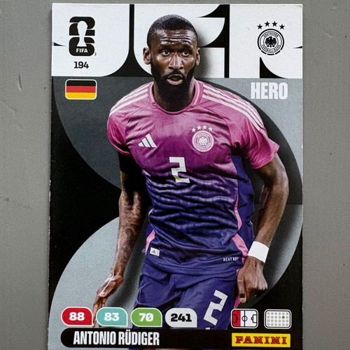 Antonio Rudiger FIFA World Cup 2026 Sticker like new