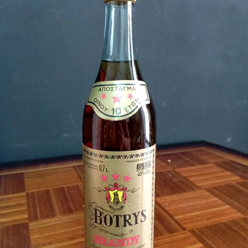 Brandy Botrys like new, 10-year-old wine distillate