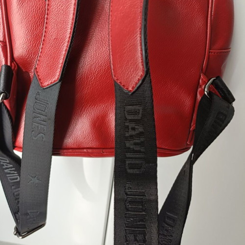 David Jones backpack red like new