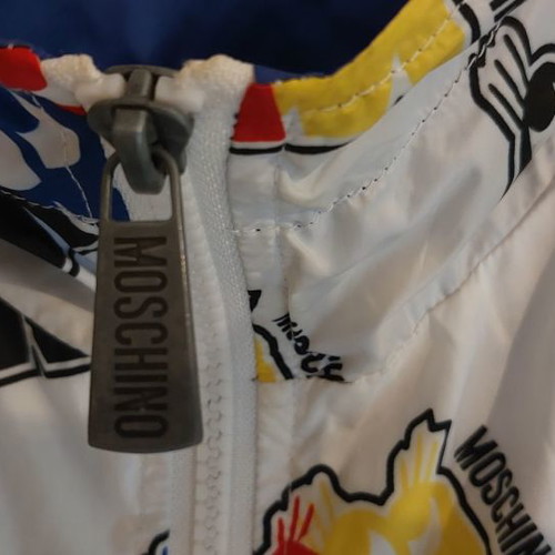 Moschino windbreaker jacket for 12 years old like new
