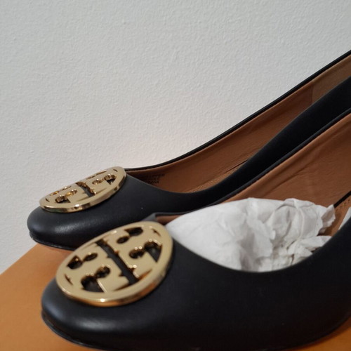 Γόβες Tory Burch 55mm Multi Logo, μαύρες, μέγεθος 37