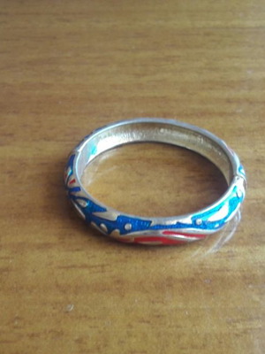 Μεταλλικό βραχιόλι πολύχρωμο σαν καινούργιο