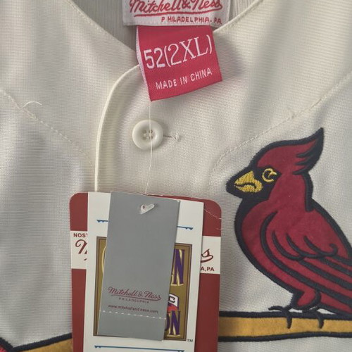 St. Louis Cardinals Tim McCarver 1967 Mitchell & Ness Cooperstown Collection jersey