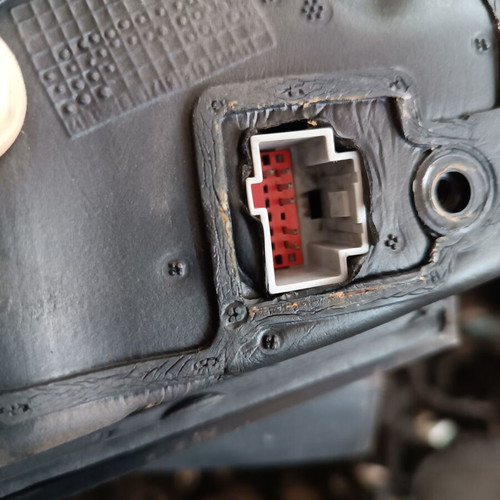 Electric left mirror for Ford Focus '11-'14 used, 6 pin