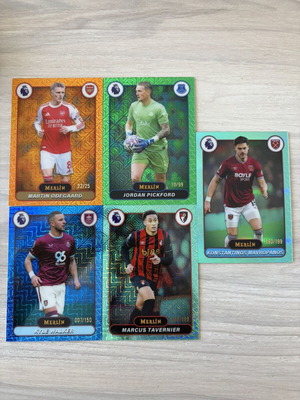 Topps Merlin Premier League 2026 πακέτο καρτών σαν καινούργιο, 75+ κάρτες