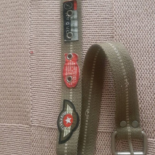 Children's belt green for boy up to 4 years old
