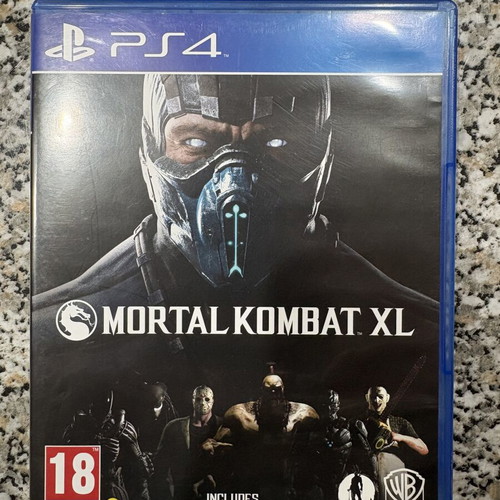 Mortal Kombat XL PS4 game like new with extra characters