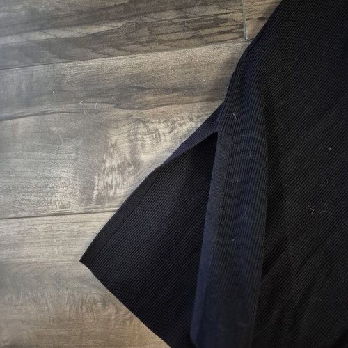 Calvin Klein skirt new, black cotton ribbed