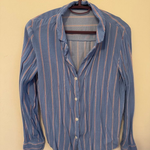 Basic striped shirt new Bershka multicolor XS