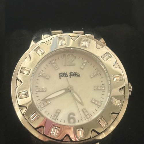 Folli Follie wristwatch new, elegant and shiny
