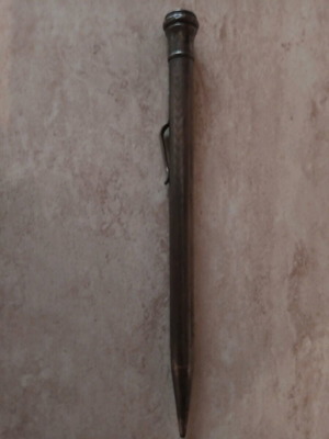 Rare collectible mechanical pencil used, very old