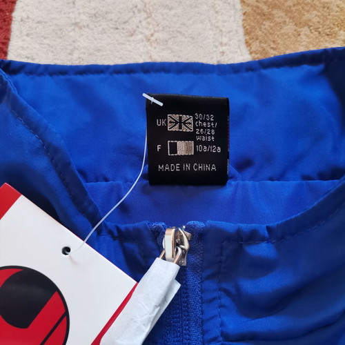 Uhlsport Sports Jacket Blue Size XS New