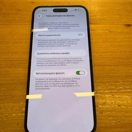 iPhone 14 Pro Max used, 128GB, black, 87% battery health