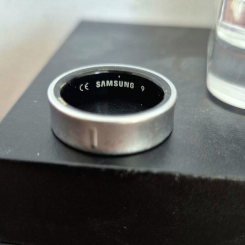 Samsung Galaxy Ring health smart ring, silver titanium, size 9