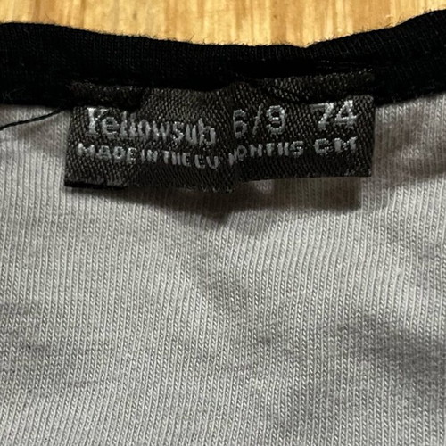 Yellowsub t-shirt set 6/9 with mandarino shorts 74-9m and Minene hat like new