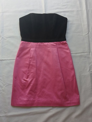 Mini strapless dress Y2K BCBG Max Azria small, like new