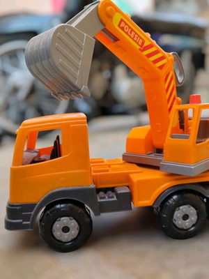 Polesie excavator used without accessories