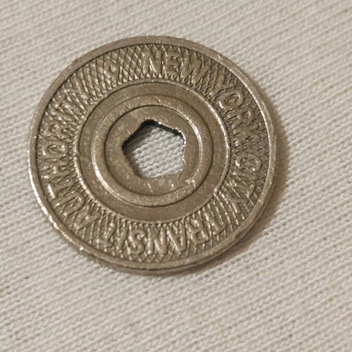 New York subway token 1995 like new