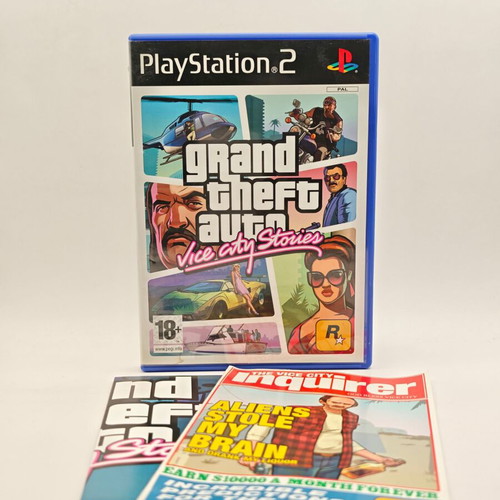 Grand Theft Auto Vice City Stories PS2 like new with manual and map