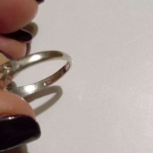 silver ring 925 with turquoise stone
