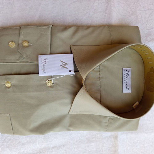 Mirage Classic men's shirt XL, new, light green khaki