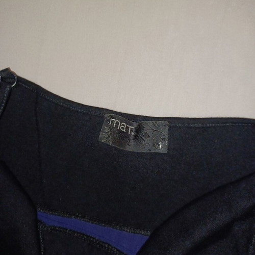 Mat maxi dress with bolero like new, black and purple