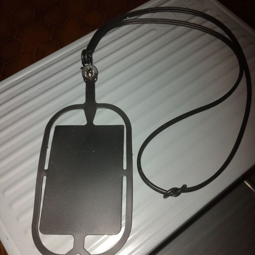 Silicone phone holder new, universal size, black