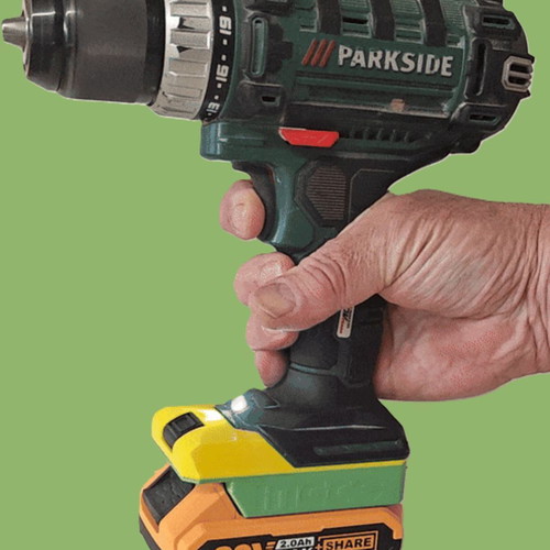 Adapter for Total and Ingco battery compatible with Parkside X20V tools new